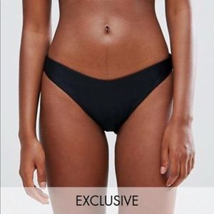 ASOS high leg bikini bottoms